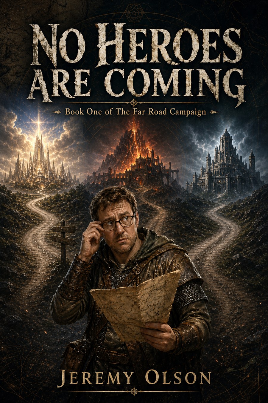 Cover art for No Heroes Are Coming by Jeremy Olson